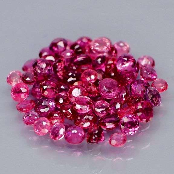 Superb 4.90ct violet red Ruby set -UNTREATED!!!