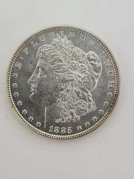 1885 Morgan Silver Dollar, UNC