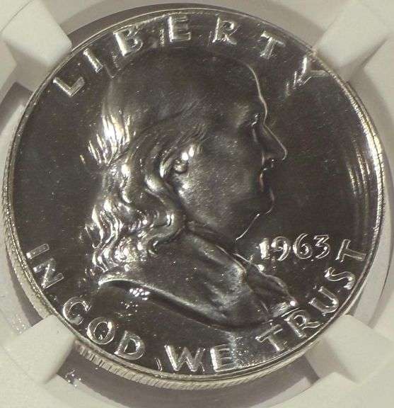 1963 Franklin Half NGC Proof 68