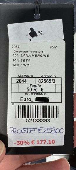 Plait Navy 2-Button Notch lapel, Modern Fit Sport Jacket