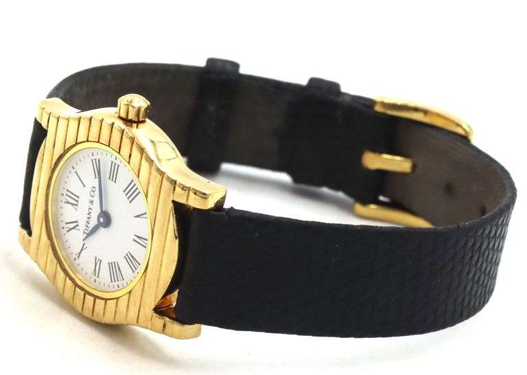 Tiffany & Co ladies gold watch