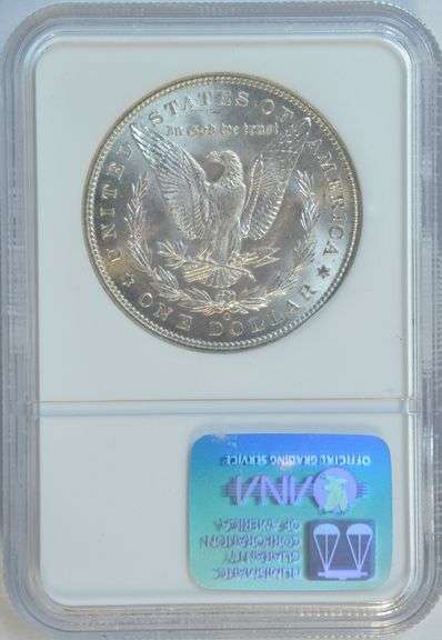Solid Gem BU 1898-O Morgan Silver Dollar. NGC MS65
