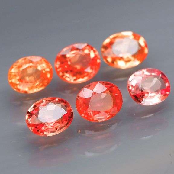 Dynamic 2.76ct Padparadscha Sapphire set!