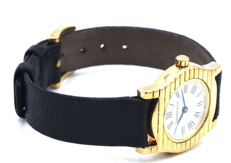 Tiffany & Co ladies gold watch