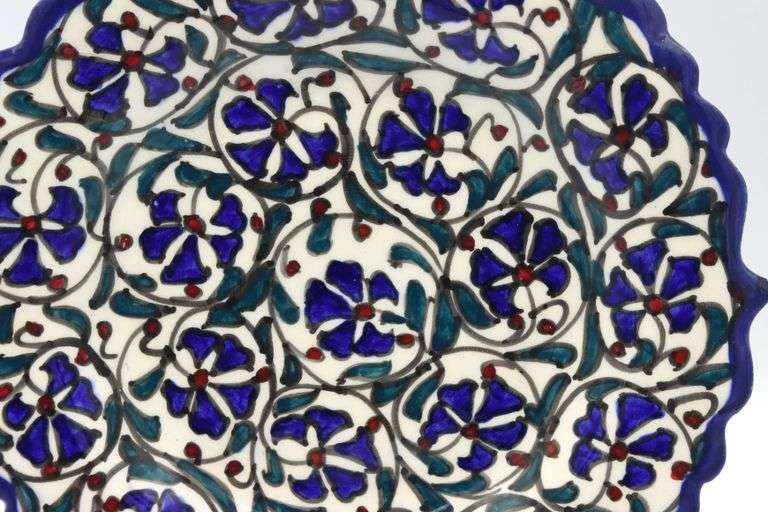 Hand made wall hanging Ceramic decorative plate