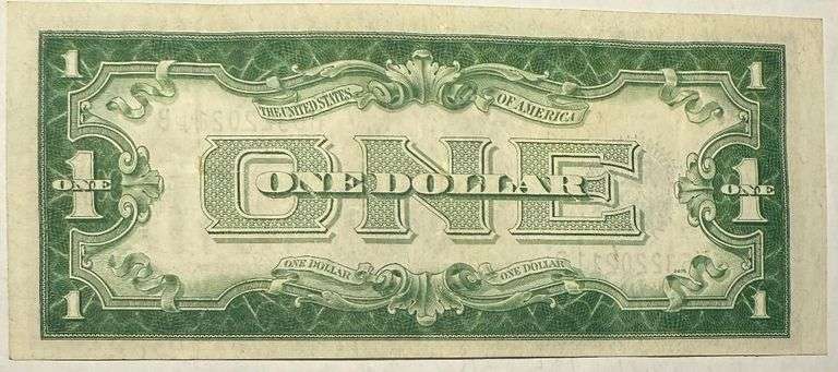 1928 B Uncirculated  $1 Funny Back Silver Certificate
