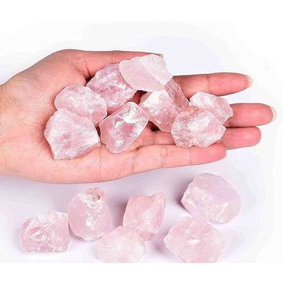 Bulk Raw Natural Rose Quartz Crystals