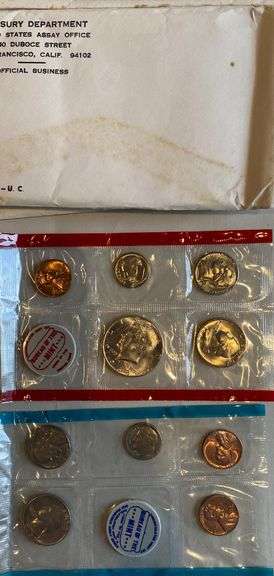 Two Each 1968 1972 &1974 US Mint Sets.