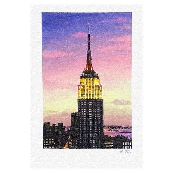 Empire State Building by Kondakova, Liudmila