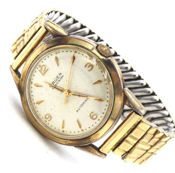 Gruen Precision 10kt gold filled watch