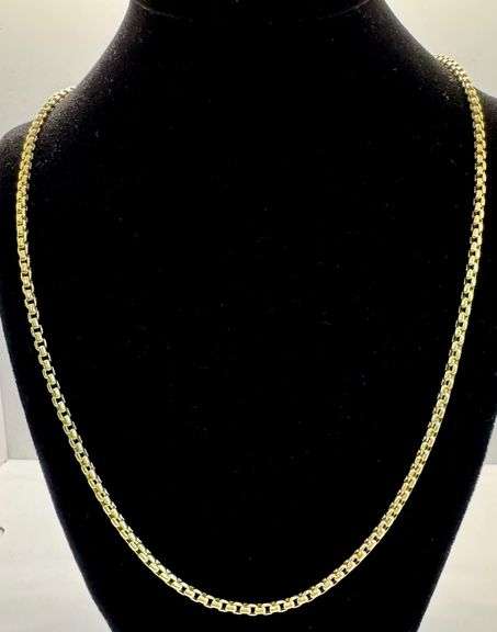 14K Yellow Gold Mariner Chain