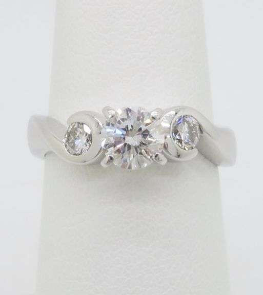 1.01CTW Infinity Design Diamond Ring