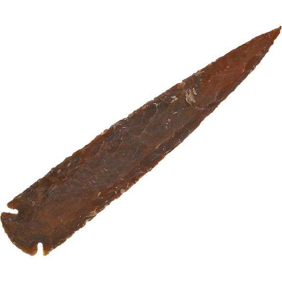 Hand-Knapped Jasper Crystal Arrowhead