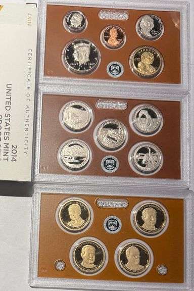 2014 US Proof Set.