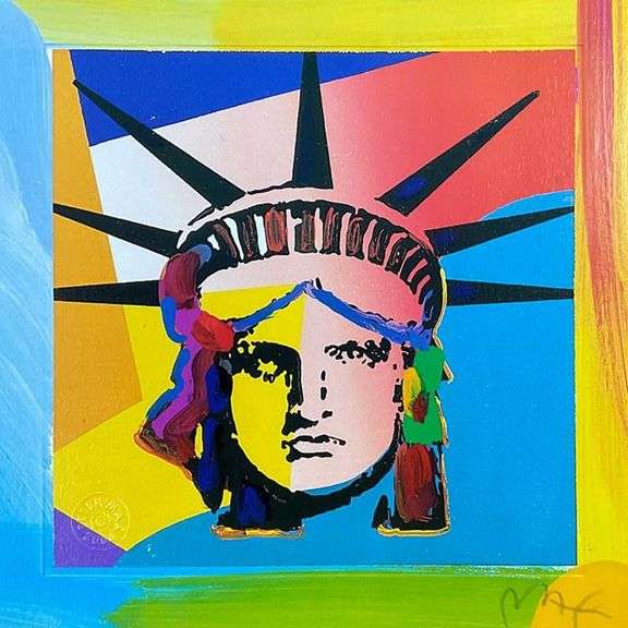 Liberty Head XV by Peter Max