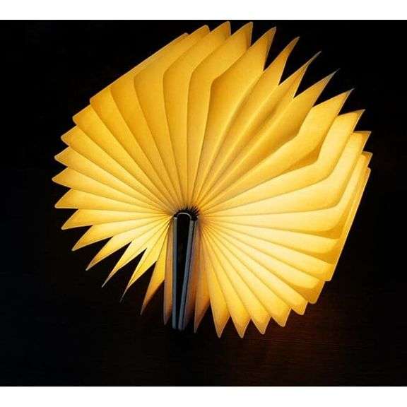 Embossed Elk Foldable Book Lamp