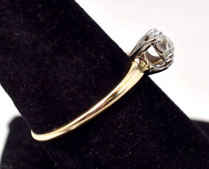 Darling Diamond Engagement Ring in 14K Yellow Gold