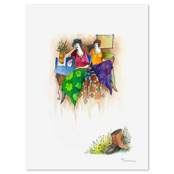 Untitled by Tarkay (1935-2012)