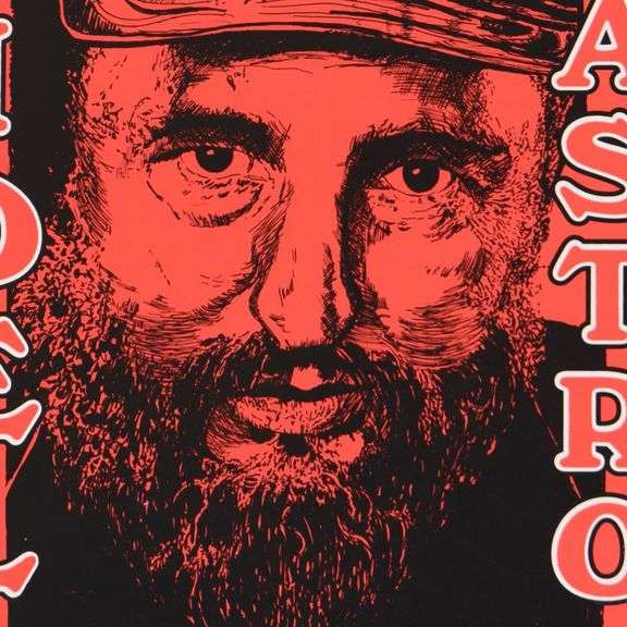 Fidel Castro by Steve Kaufman (1960-2010)