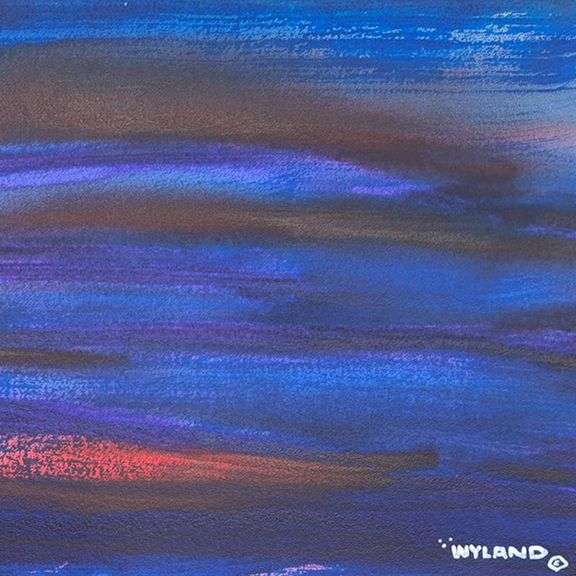 Untitled Abstract by Wyland