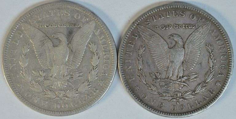 Scarce 1886-S and 1887-S Morgan Silver Dollars