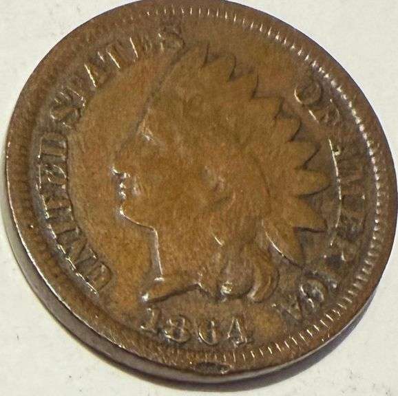 1864 Bronze Indian Cent