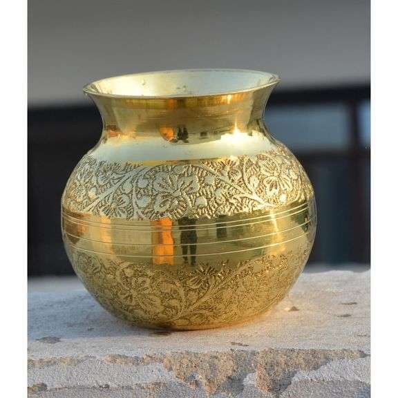 Brass Pot for Festivals and Rituals