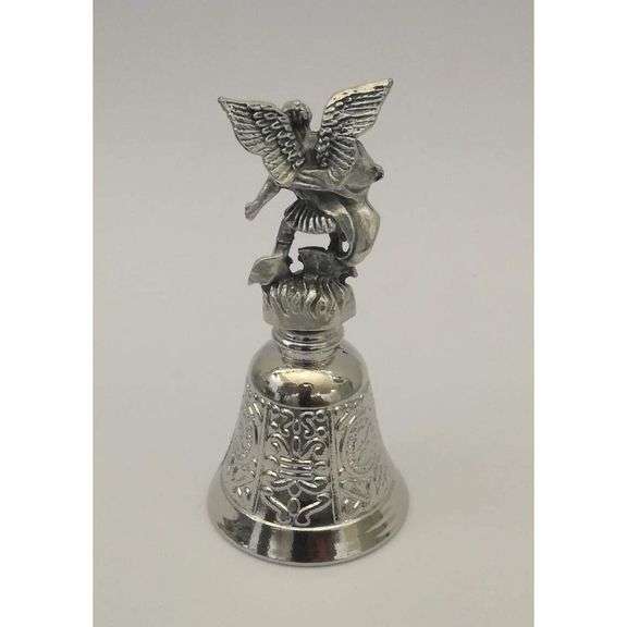 Silver-Plated Saint Michael Bell