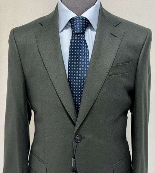 New Arrival, Light Flannel, Slim Fit Suit by Galante, Made in Italy
