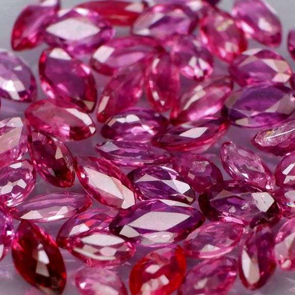 Amazing 5.24ct marquise cut pure Ruby set