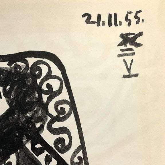 Carnet de Californie 21.11.55-V by Picasso (1881-1973)