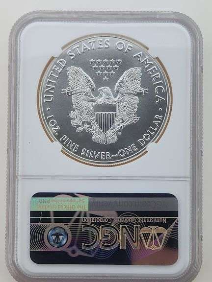 2020 American Silver Eagle First Releases, NGC MS69