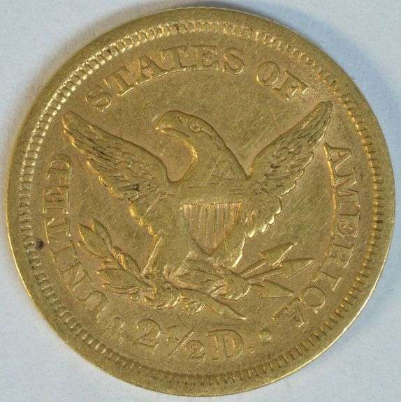 Very nice 1853 US $2.50 Liberty Gold Piece