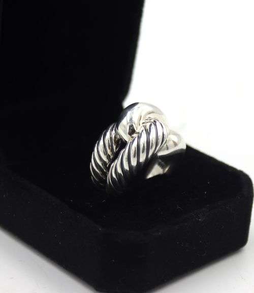 David Yurman Cable Infinity Knot Ring