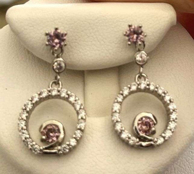 Sterling Silver Necklace, Pendant and Earrings