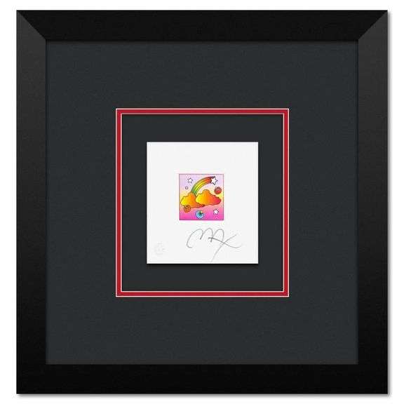 Rainbow with Clouds by Peter Max