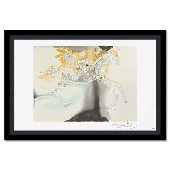 Pegase (Pegasus) by Dali (1904-1989)