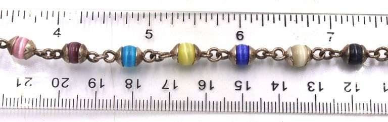 Group lot of 4 vintage 925 sterling silver bracelets