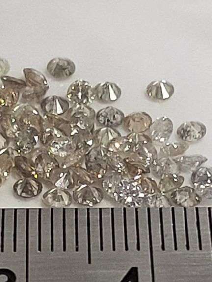 Very Nice!  Collection of  10.0 ctw white natural diamonds, collector's item