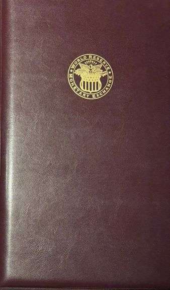 World Reserve Monetary Exchange 2009 $1 FRN Set.