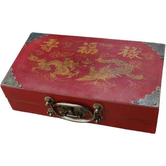 Chinese Terracotta Warrior Chess Set with Wood Board