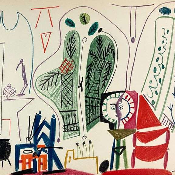 Carnet de Californie 8.11.55-IV by Picasso (1881-1973)