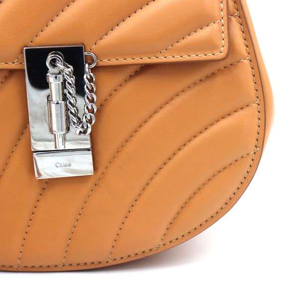 Chloe Calfskin Quilted Mini Drew Bjou Shoulder Bag