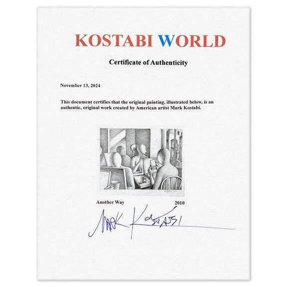 Another Way - New York by Kostabi