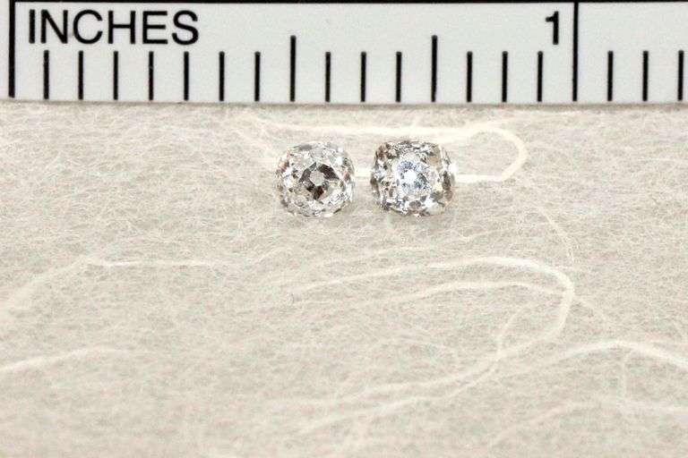 Vintage Old Mine Cut Natural Diamonds - Lot of 2