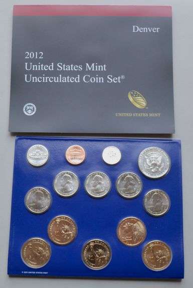 2012 US Mint Set