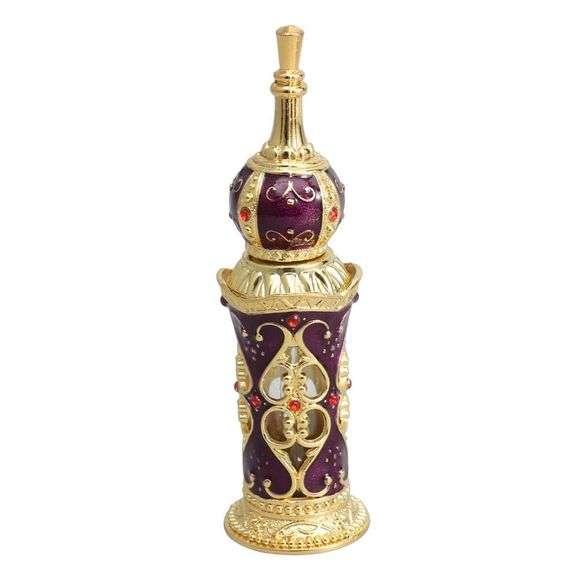 Vintage-Style Crystal Perfume Bottle Refillable