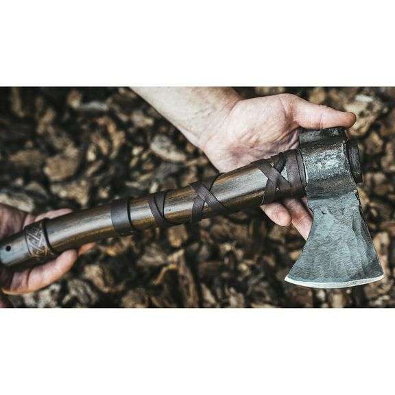 Hand-Forged 14-Inch Viking Throwing Axe