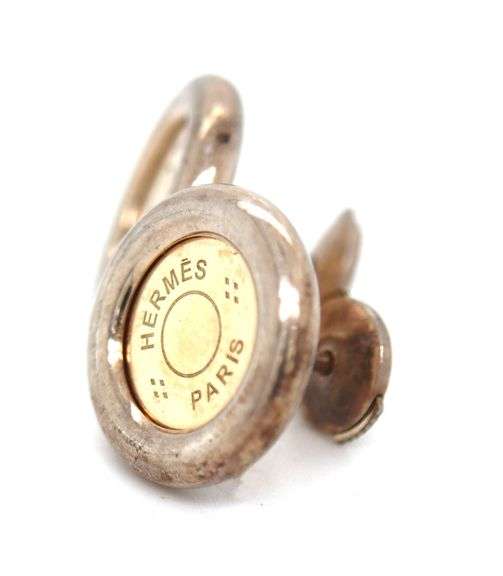 Hermes Clou De Selle stud earrings