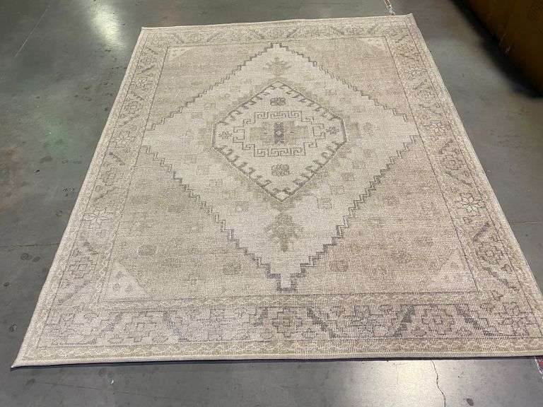 Vintage Inspired Design Rug 8x10